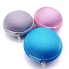 3-Pack Earbuds Case in Blue, Grey, Black - Lightweight and Durable Hard Shell Storage for Earphones, Headphones, and Cables - Perfect for Travel, School, and Everyday Use view 2