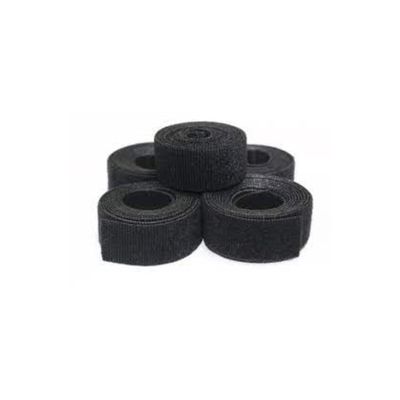 FindTape Hook-N-Loop Back to Back Fastener, 3/4 in. x 8 in. (Black) / 12 straps