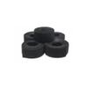 FindTape Hook-N-Loop Back to Back Fastener, 3/4 in. x 8 in. (Black) / 12 straps view 1