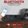 Pyle Bluetooth Home Theater Receiver Amplifier - 180W Peak Power Amp w/Treble, Bass, Echo Control, MP3/USB/FM, Dual Channel Audio Stereo System for Home Streaming Entertainment, Karaoke, Professional view 4
