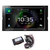 JVC KW-V960BW Works with Wireless CarPlay, Wireless Android Auto, CD/DVD AV Receiver, High-Res Audio, 4-Camera Input with PAC SWI-CP2 Steering Wheel Interface view 1