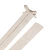Aspen Creative 15010-22A, 6' Cornsilk Faux Silk Fabric Cord & Chain Cover, Easy to Install for Lighting Fixture, Cable Management, Lamp Wire Cover, Set of 2 view 1