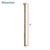 Aspen Creative 15014-22A, 6' Camel Faux Silk Fabric Cord & Chain Cover, Easy to Install for Lighting Fixture, Cable Management, Lamp Wire Cover, Set of 2 view 3