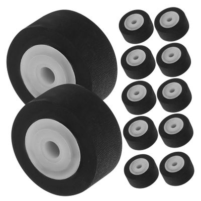 FUNOMOCYA 6Pcs Tape Roller Pinch Roller Replacement for Cassette Player Tape Deck Pulley Accessories for Recorder Repair
