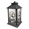 Briarwood Lane Black and White Pumpkins Lantern view 1