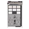 GOWENIC KG1CH Hard Drive Tray, 3.5in Universal SAS Hard Drive Adapter Tray Enclosures for R730 R820 R920, Silver Black, 4 Screws 1 Tray view 2