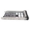 GOWENIC KG1CH Hard Drive Tray, 3.5in Universal SAS Hard Drive Adapter Tray Enclosures for R730 R820 R920, Silver Black, 4 Screws 1 Tray view 3