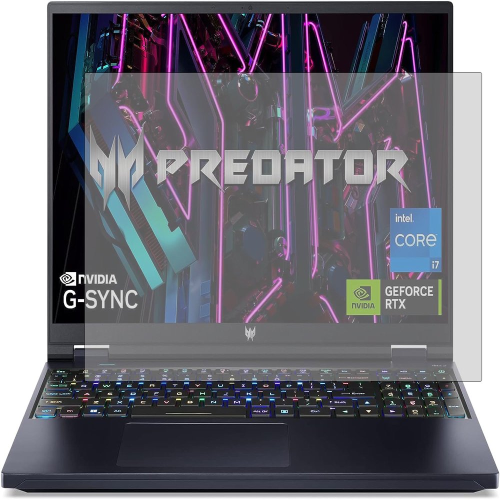 PcProfessional Screen Protector (Set of 2) for Acer Predator Helios 18 PH18-71 18" Gaming Laptop High Clarity Anti Scratch