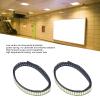 SMD LED Light Bead 200Pcs, LCD TV Backlight Bead 6000-6500K White Gold Wire Copper Bracket 6V for Panel Lamp view 2