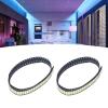 SMD LED Light Bead 200Pcs, LCD TV Backlight Bead 6000-6500K White Gold Wire Copper Bracket 6V for Panel Lamp view 4