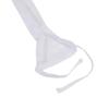 Aspen Creative 15012-11A, 4' White Faux Silk Fabric Cord & Chain Cover, Easy to Install for Lighting Fixture, Cable Management, Lamp Wire Cover view 2