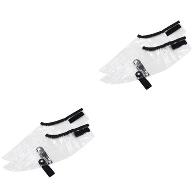 Beavorty 2pairs Shoe for Hair Stylists Haircut Shoes Cloaks Hairdressing Accessories for Salon Home Use from Water Hair Debris