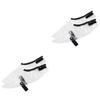 Beavorty 2pairs Shoe for Hair Stylists Haircut Shoes Cloaks Hairdressing Accessories for Salon Home Use from Water Hair Debris view 1