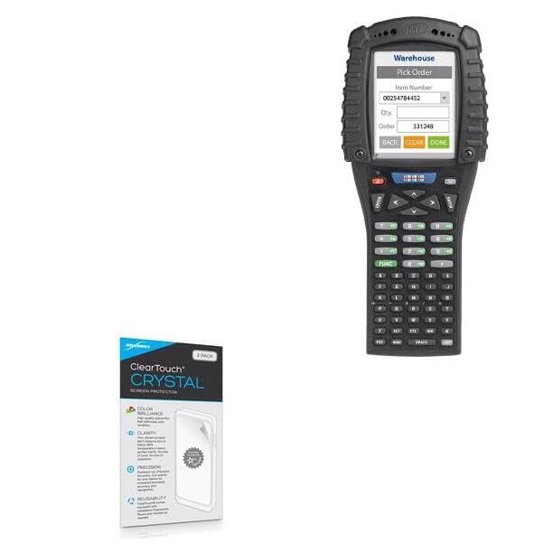 BoxWave Screen Protector Compatible with AML M7225b - ClearTouch Crystal (2-Pack), HD Film Skin - Shields from Scratches