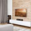 Klipsch Reference Premiere RP-404C II Center Channel Speaker with Shallow-Depth Sealed Design and 4 Cerametallic Woofer for Crystal-Clear Home Theater Dialogue in Walnut (Renewed) view 3