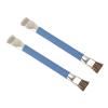 2Pcs Motherboard IC Cleaning Brush, Double Head Antistatic Brush Dust Removal Brush Stainless Steel ESD Safety Brush for Tablet PC view 3