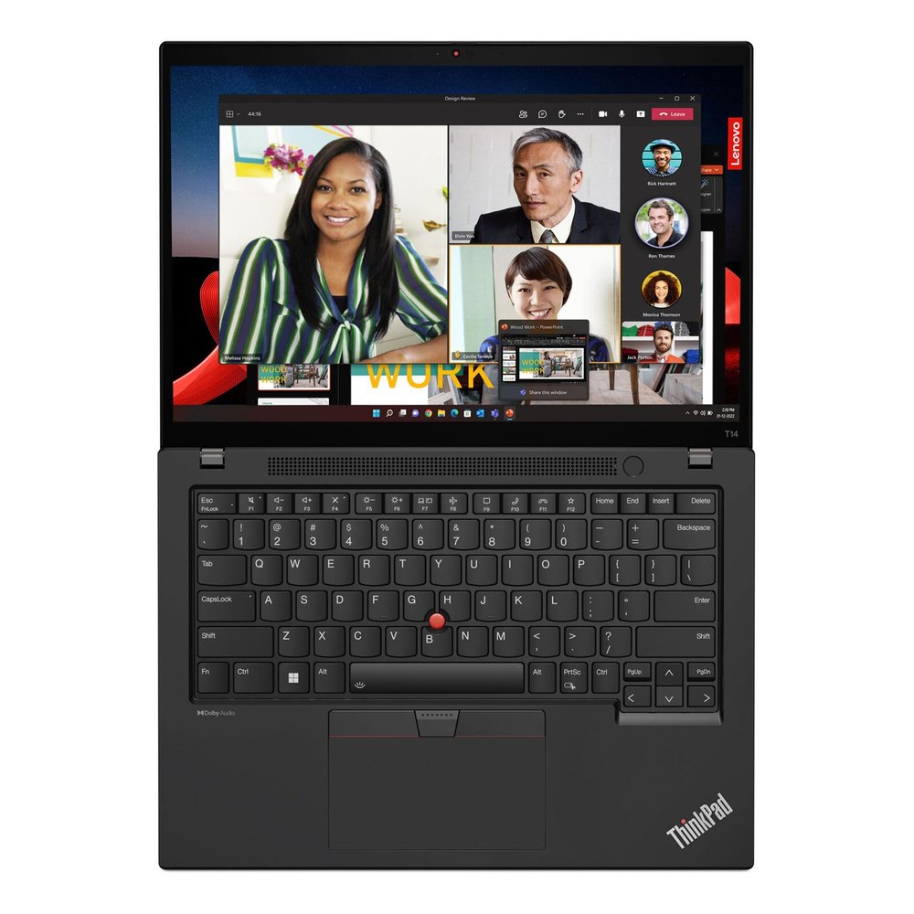 Lenovo ThinkPad T14 Gen 4 Intel Core i7-1355U, 14" WUXGA (1920 x 1200) IPS 300nits Touch Screen, 16GB RAM, 512GB SSD, Backlit KYB Fingerprint Reader, Windows Pro