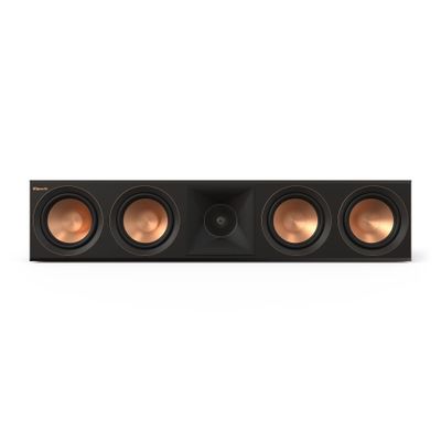 Klipsch Reference Premiere RP-504C II Center Channel Home Theater Speaker with Updated Tractrix Horn and Port Technology and 5.25 Cerametallic Woofer for Crystal-Clear Dialogue in Walnut (Renewed)