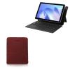 BoxWave Case Compatible with Chuwi Hi10 Go - Velvet Pouch Stand, Velour Slip Sleeve Built-in Foldable Kickstand - Burgundy view 1