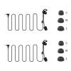 MIMIRACLE 2 Pack Referee Headset, Right-Ear in Ear HiFi Earphone Earpiece Fit for V6 V4 FBIM Football Soccer Coach Intercom view 1