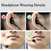 MIMIRACLE 2 Pack Referee Headset, Right-Ear in Ear HiFi Earphone Earpiece Fit for V6 V4 FBIM Football Soccer Coach Intercom view 4
