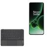 BoxWave Keyboard Compatible with OnePlus Nord 3 - SlimKeys Bluetooth Keyboard with Trackpad, Portable Slim TouchPad - Jet Black view 1