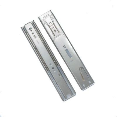 WHITE CAP 3007.2357 12 in. 304 Stainless Steel Full-Extension Ball Bearing Slides with Soft Close - Set of 2