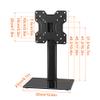 KKTONER Universal TV Stand Base for 13 inch to 43 inch LED TV Table Top TV Mount Stand with Swivel Height Adjustable Hold up 77LBs view 3