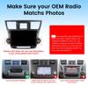 [2G+32G] 10" Carplay Android Auto Touchscreen Autoradio Car Stereo GPS Navigation FM Radio Head Unit WiFi Mirror Link Multimedia Player GPS Radio DSP Fortoyota Highlander 2007-2014 view 2