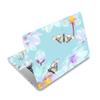 12.1 to 15.6 Inch Laptop Skin Sticker - Universal Netbook Skin - Reusable Notebook Art Decal Protector - Flowers & Butterflies view 1