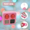 Anti-Slip Silicone Cover for YOTO Mini Audio Player, Protective Sleeve Case for Mini Player; Accessory for Kids Music Players (Case Only) (Pink) view 2