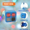 Anti-Slip Silicone Cover for YOTO Mini Audio Player, Protective Sleeve Case for Mini Player; Accessory for Kids Music Players (Case Only) (Blue) view 3