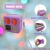 Anti-Slip Silicone Cover for YOTO Mini Audio Player, Protective Sleeve Case for Mini Player; Accessory for Kids Music Players (Case Only) (Purple) view 3