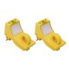 Glomora 2Pcs Miniature Lockout Device for Circuit Breaker - High Mechanical Strength Nylon Pin Out Lockout Tagout Electrical Breaker Safety Lock view 1