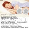 Pillow Speaker, 3.5mm DIY Portable Mini Speaker Stereo Speakers with 2 Stereo Sound HiFi Speakers for MP3 Phone Portable CD view 4