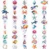 100Pcs Marine Life Stickers for Water Bottles, Fish, Jellyfish, Turtles Stickers for Hydro Flask Laptop Scrapbook Party Supplies, Waterproof Sea Animal Decals view 3