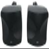 Rockville WET-44 PRO Dual 4" 70V Wall Mount Speakers, Black, 4-Way Swivel, IPX55 Indoor/Outdoor Weatherproof, 45W RMS, 70V Taps (30W/15W/7.5W/3.75W) 6 Ohm, Wide Dispersion, Waterproof Cabinet (6 Item) view 2