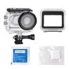 60M Waterproof Case Compatible for Insta360 Go3 Camera Touch Screen Protective Underwater Dive Housing Case Shell with Bracket for Insta360 Go3 Accessories Kit view 1