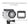 60M Waterproof Case Compatible for Insta360 Go3 Camera Touch Screen Protective Underwater Dive Housing Case Shell with Bracket for Insta360 Go3 Accessories Kit view 2