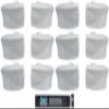 Rockville Bundle: (1) RCS650-6 650 Watt 6 Zone 70v Commercial/Restaurant Amplifier/Bluetooth + (6) Pair WET-44 PRO Dual 4" 4-Way Swivel 70V Commercial Speakers in White (7 Item)