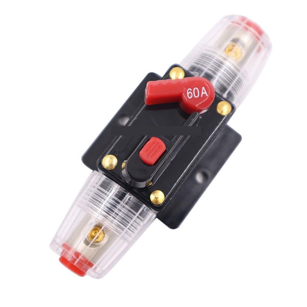 100A 50A 60A 80A 150A 12V 24 Car Truck Audio Amplifier Circuit Breaker Fuse,Holder Stereo Amplifier Refit Fuse Adapter (Size : 100A)
