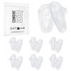 Combine8 6 Pairs Replacement Nose Pads Clear Nose Pieces for Oakley Socket 5.0/Socket 5.5 OX3217 OX3218/Lizard/Barrelhouse OX3173 OX3174/Sway Bar/Limit Switch OX5119 OX5121/Contrail Sunglasses view 1