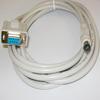 Compatible DOP(B)-DVP(9 Holes) PLC Communication Cable Touch Panel DOP (B) Series Connections DVP Series Communication Cable Light Gray : 5m