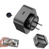 LIZVIE USB-C Charger 170 Wide Angle 1080P HD Charger Camera with Motion Detection, App Remote Control and 24/7 continuou. view 1
