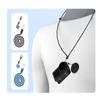 Coyktonty Silicone Cover for DJI Action 4/Action 3, Protective Case Accessories for OSMO Action 4 3, Silicone case/Lost-Proof Strap/Neck Strap/Lens Cap-4in1 Set (Black) view 3