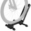 Favoto Folding Bike Stand Floor - Mountain & Road Bicycles Indoor Outdoor Garage Storage - Bicycle Parking Rack Foldable Fit 20-29 Bikes (1 Bike Rack) view 1