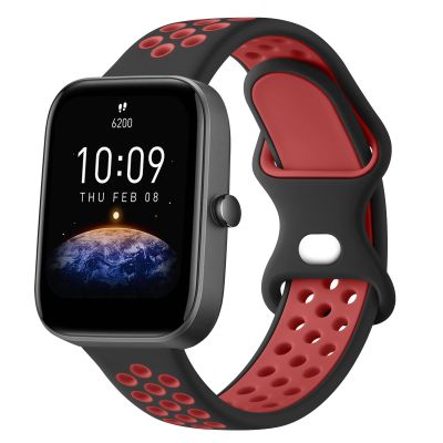 Vanjua Sport Bands for Amazfit Bip 3 / Bip 3 Pro Band Women Men, Amazfit Bip U Pro / Bip / Bip Lite / Bip S / Bip S lite / Bip U, 20mm Quick Release Soft Silicone Replacement Strap for Amazfit GTR mini / GTS 4 / GTS 4 Mini / GTS 3 / GTS 2 / GTS 2e /