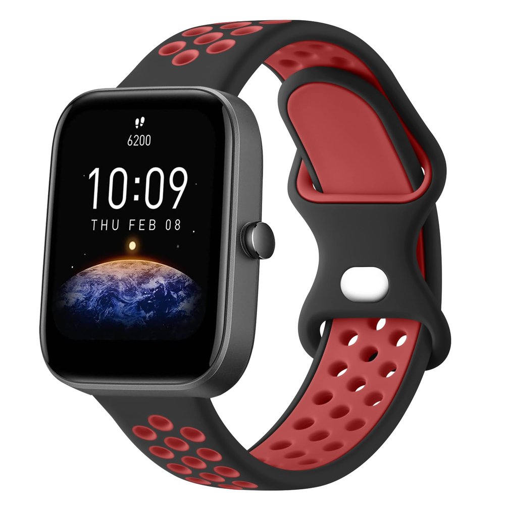 Vanjua Sport Bands for Amazfit Bip 3 / Bip 3 Pro Band Women Men, Amazfit Bip U Pro / Bip / Bip Lite / Bip S / Bip S lite / Bip U, 20mm Quick Release Soft Silicone Replacement Strap for Amazfit GTR mini / GTS 4 / GTS 4 Mini / GTS 3 / GTS 2 / GTS 2e / 