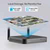 Kittyhok Wireless NVR Security System 10CH Black Recorder with Dual WiFi Router, Long Range WiFi, Built-in Speaker, Motion Recording & Alerts, Supports up to 6TB HDD view 2
