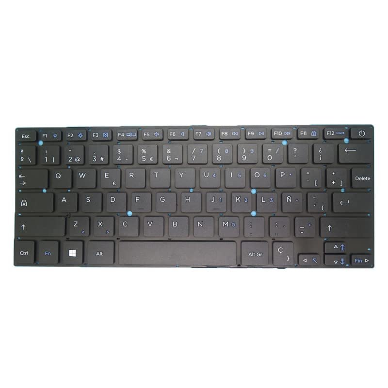 Laptop Keyboard for Hyundai Hybook HTLB14INC4Z4ESG Spain SP Black New